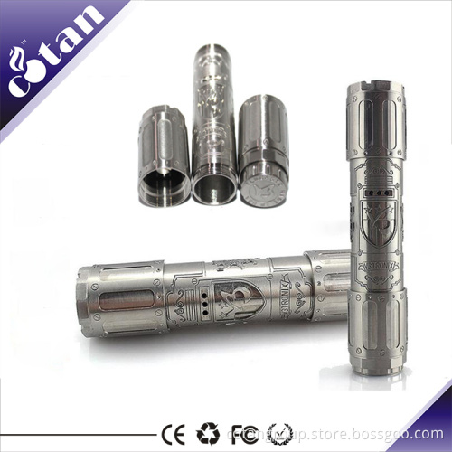 2014 New Full Mechanical Mods V3 Flip Stainless Steel 304+ Gold Plated 510 Thread E Cigarettes 25.4mm Diameter Mods